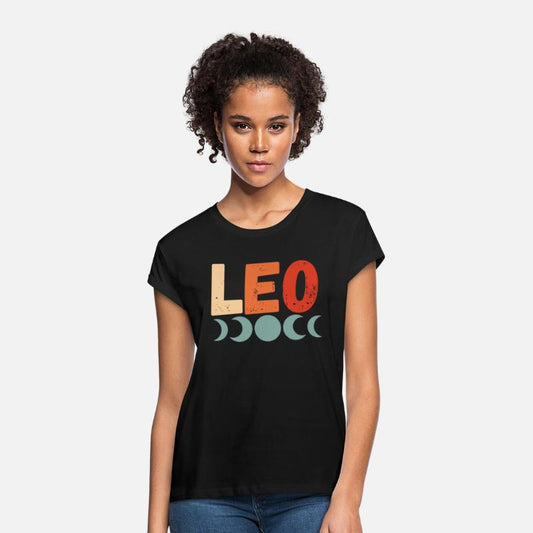 Retro Leo zodiac sign