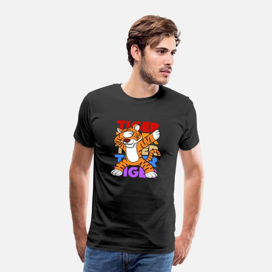 Retro Vintage Style Dabbing Dab Tiger