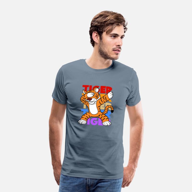 Retro Vintage Style Dabbing Dab Tiger