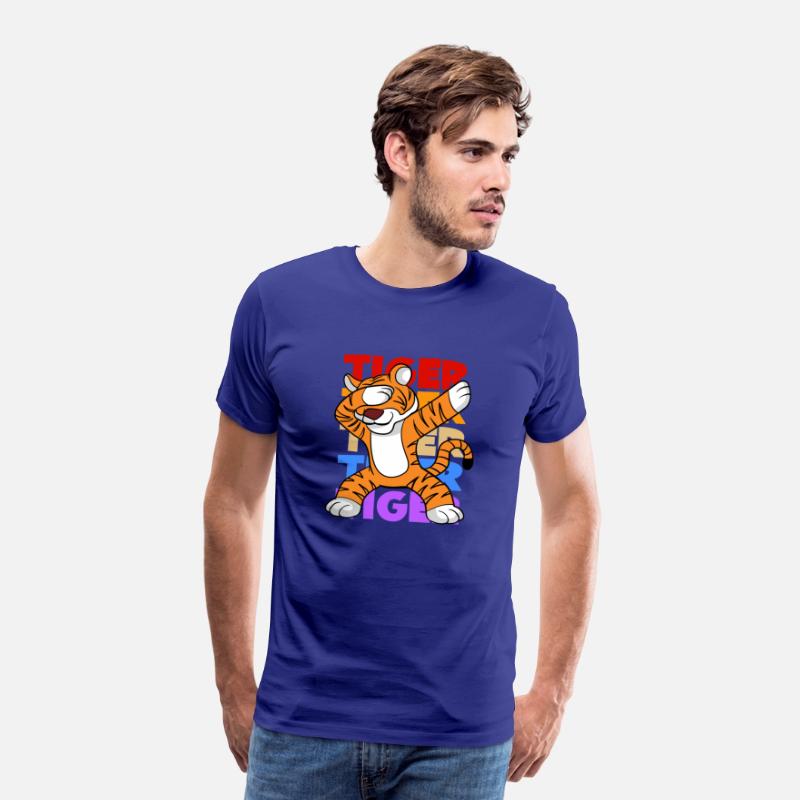 Retro Vintage Style Dabbing Dab Tiger