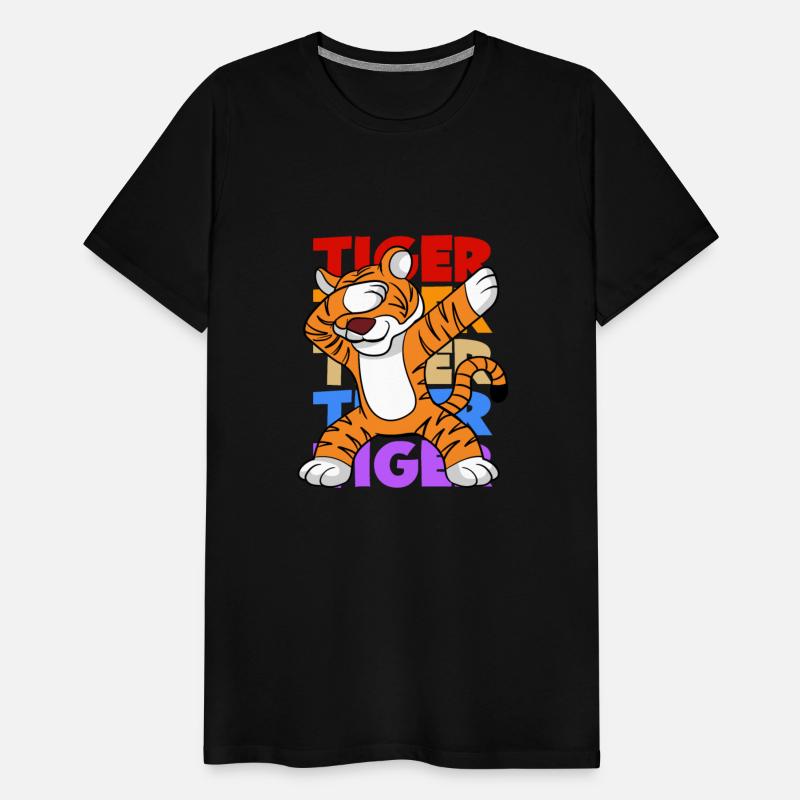 Retro Vintage Style Dabbing Dab Tiger