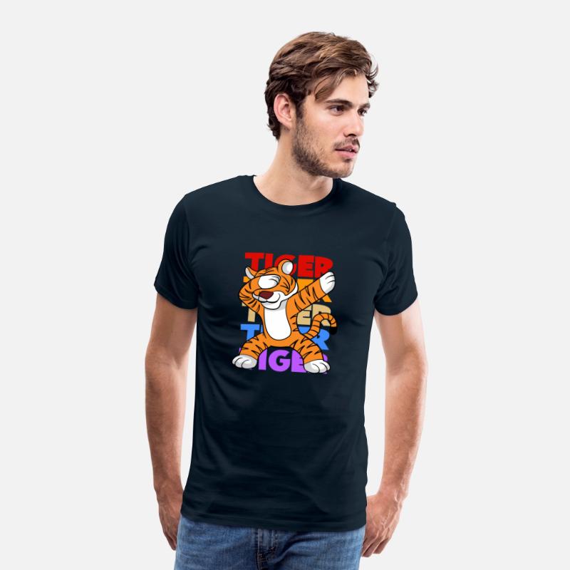 Retro Vintage Style Dabbing Dab Tiger