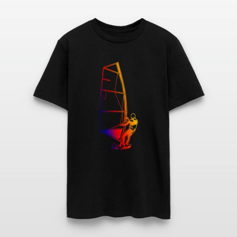 Retro Windsurfer