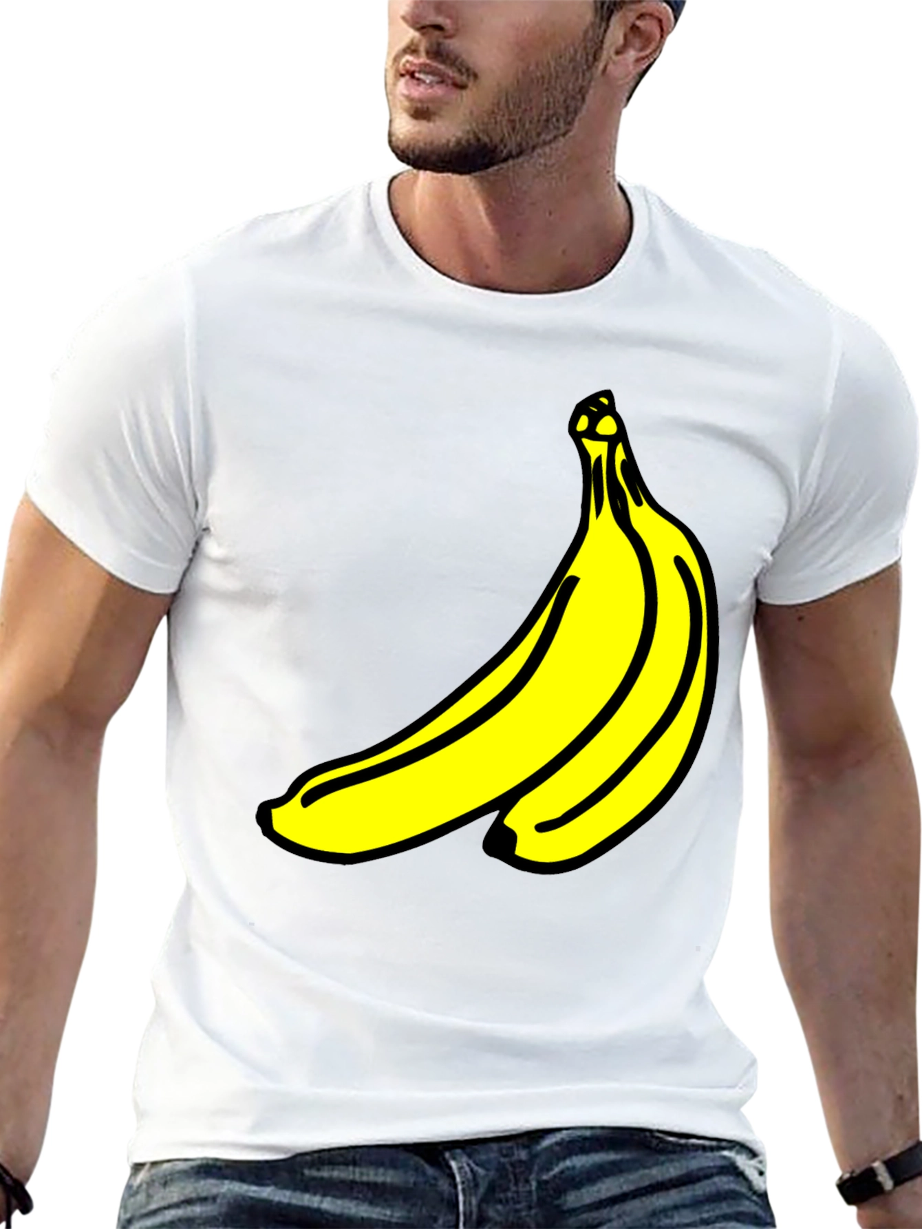 Banana Graphic Tee - Funny Fruit T-Shirt