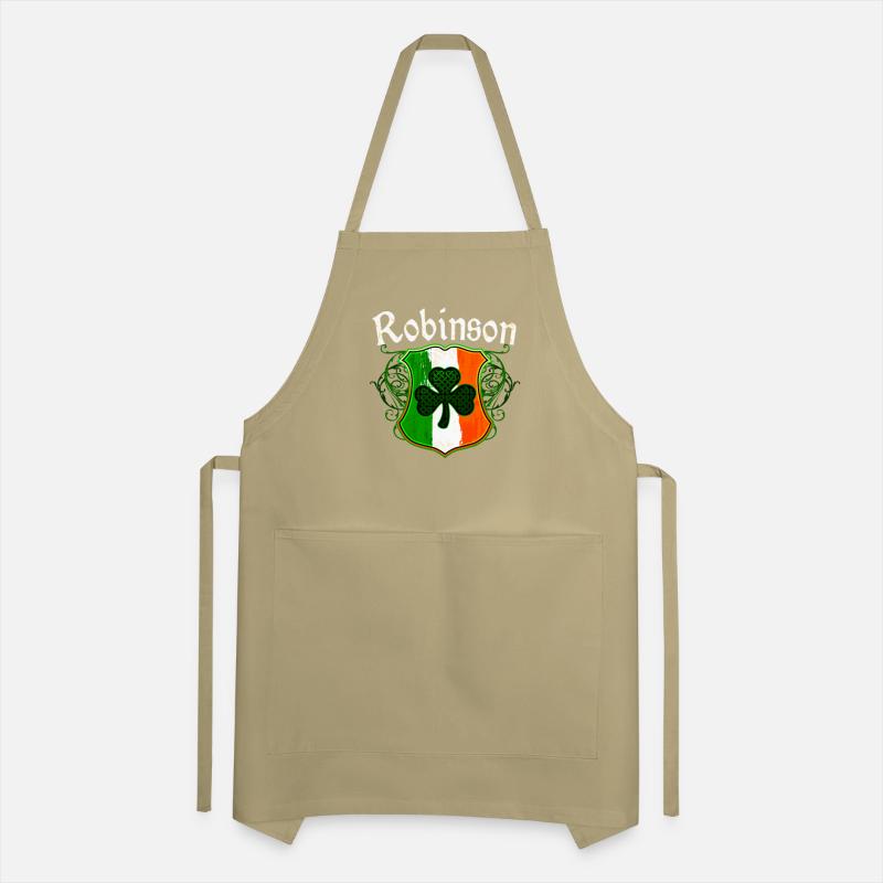 Robinson Irish Surname Ireland Flag Shamrock