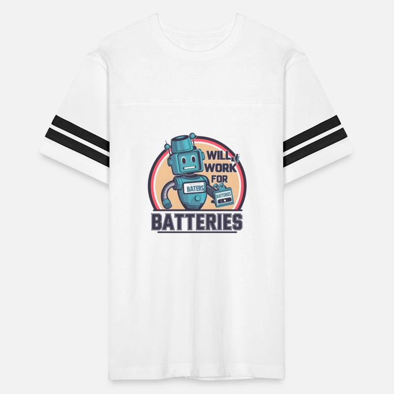 Robot Sign: Will Work for Batteries Digital Design