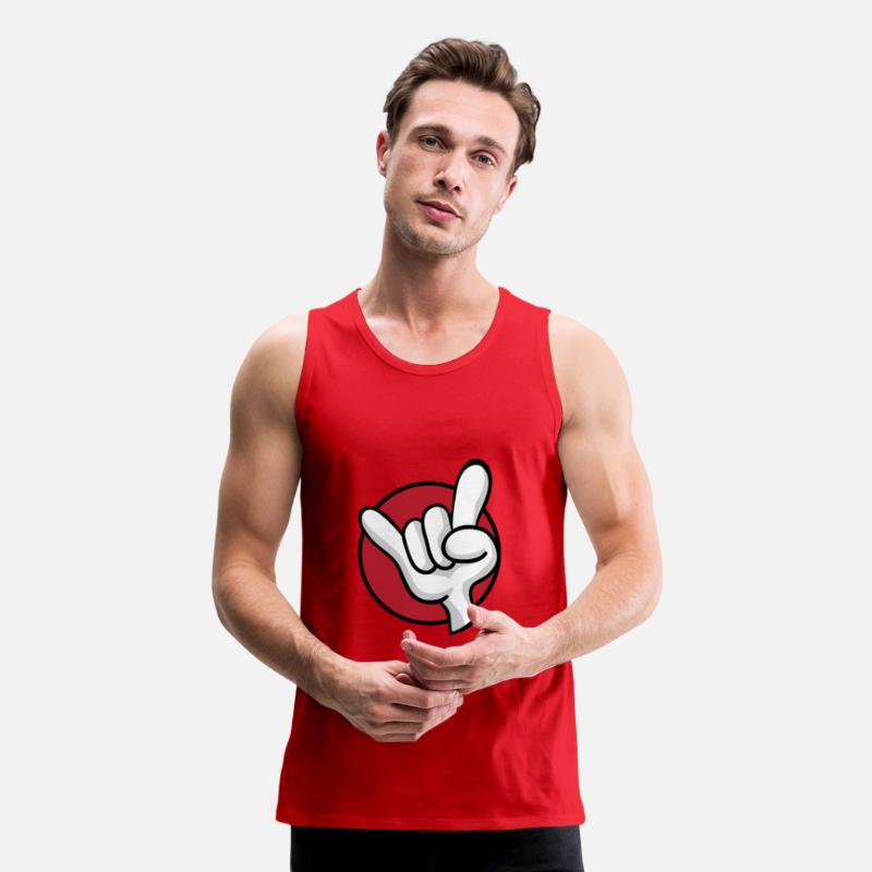 Rock On Heavy Metal Hard Rock Hand Sign Cartoon