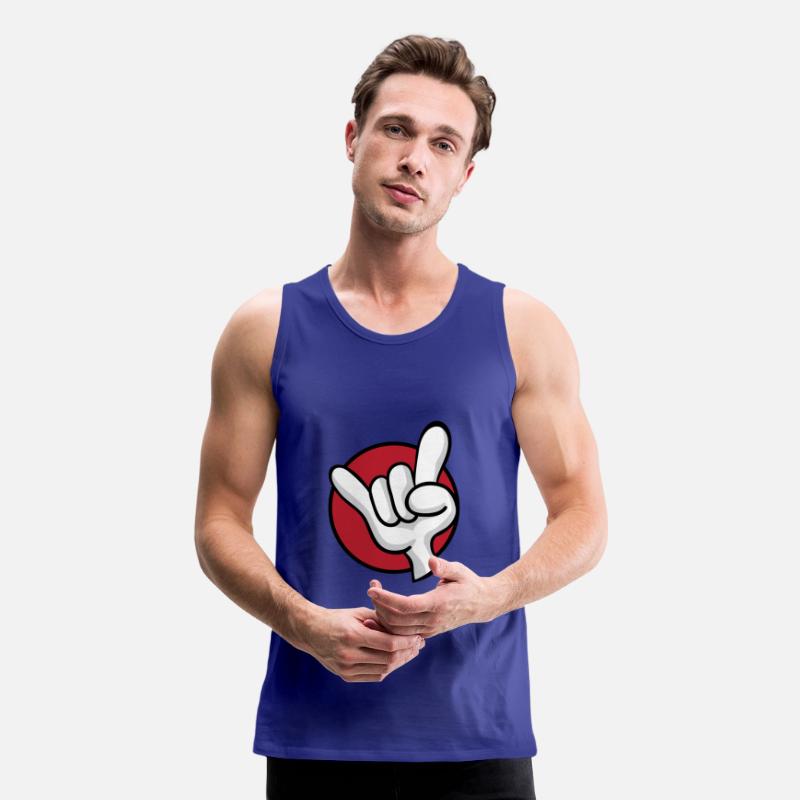 Rock On Heavy Metal Hard Rock Hand Sign Cartoon