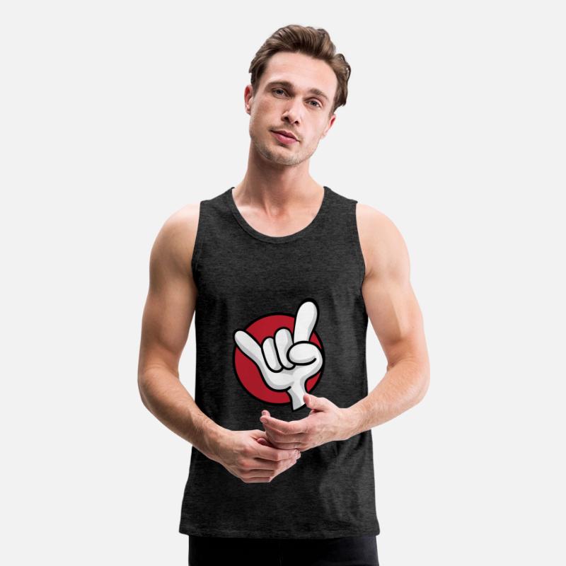 Rock On Heavy Metal Hard Rock Hand Sign Cartoon