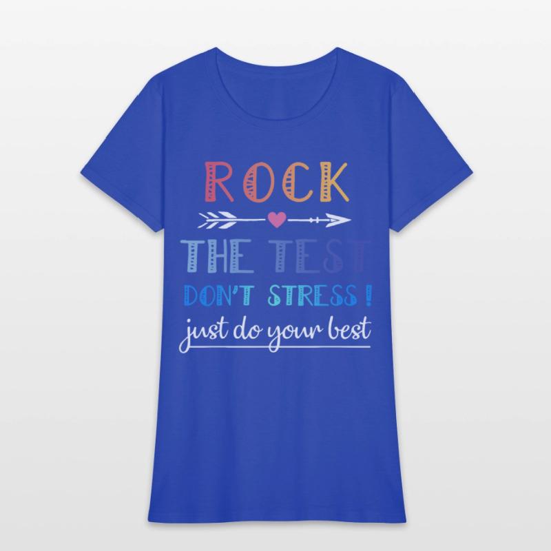 rock the test the best dont stress just do your be