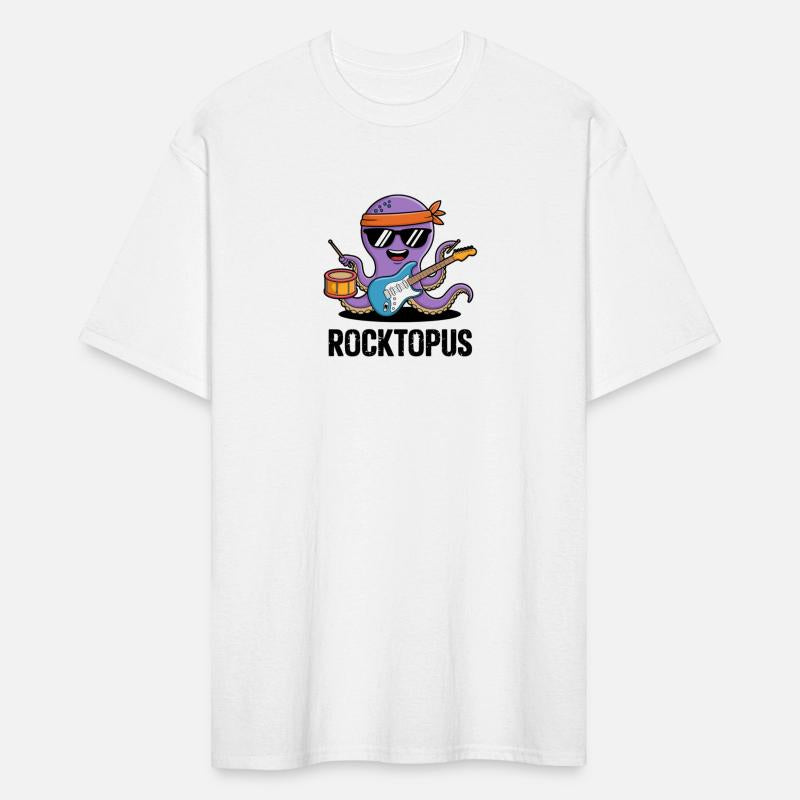 Rocktopus Jamming with Guitar and Drums