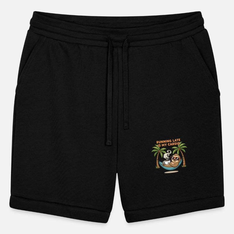 Running Late is My Cardio – Funny Sloth T-Shirt