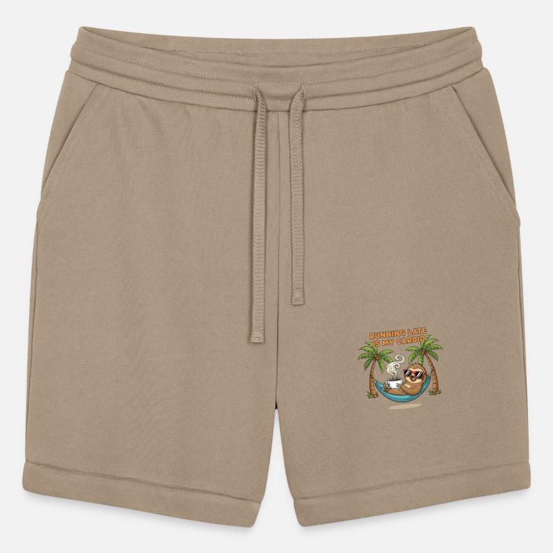 Running Late is My Cardio – Funny Sloth T-Shirt