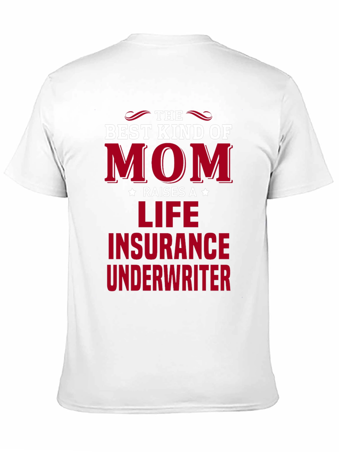 Best Kind of Mom Life Insurance Underwriter T-Shirt