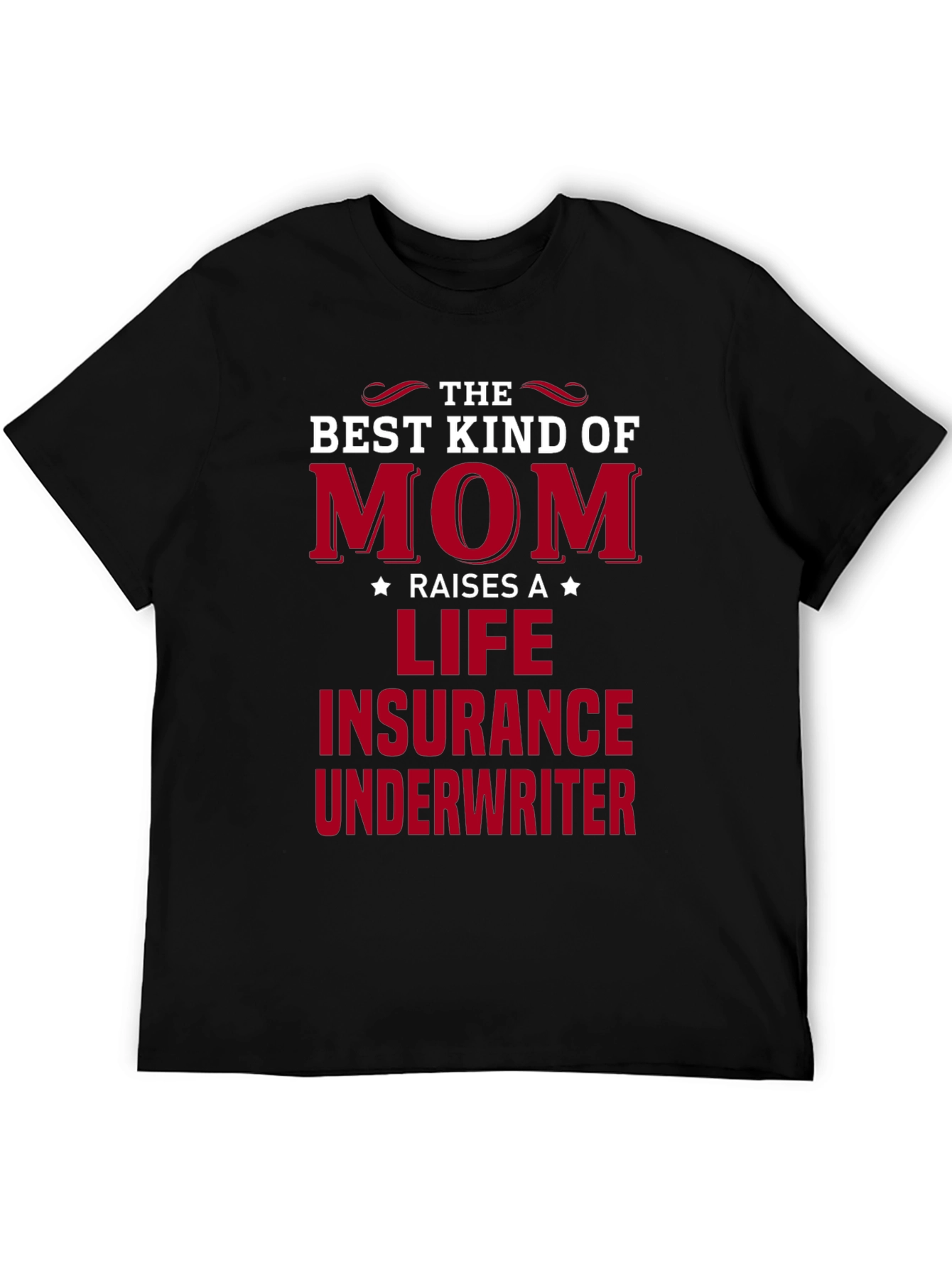 Best Kind of Mom Life Insurance Underwriter T-Shirt
