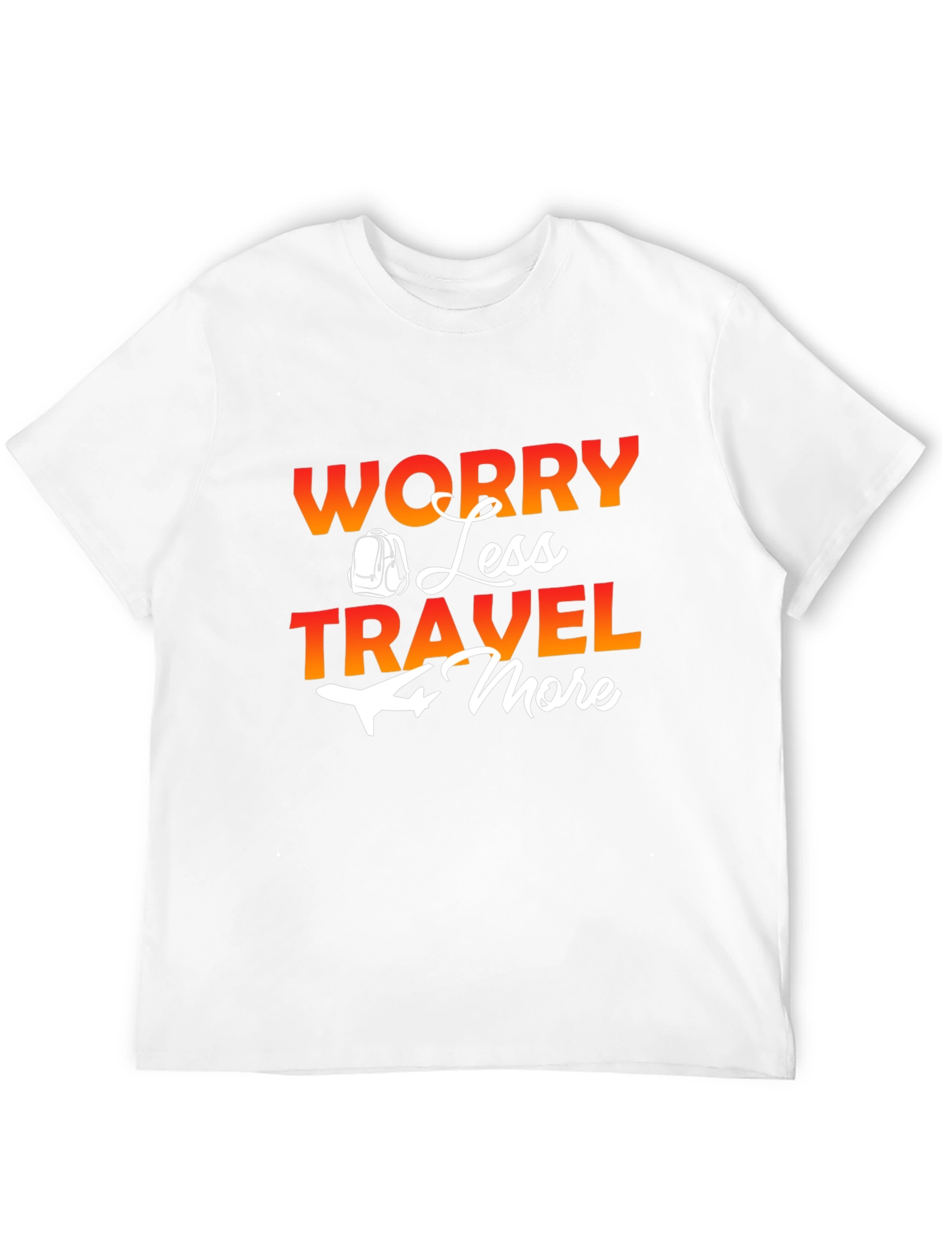 Worry Less Travel More Graphic Tee