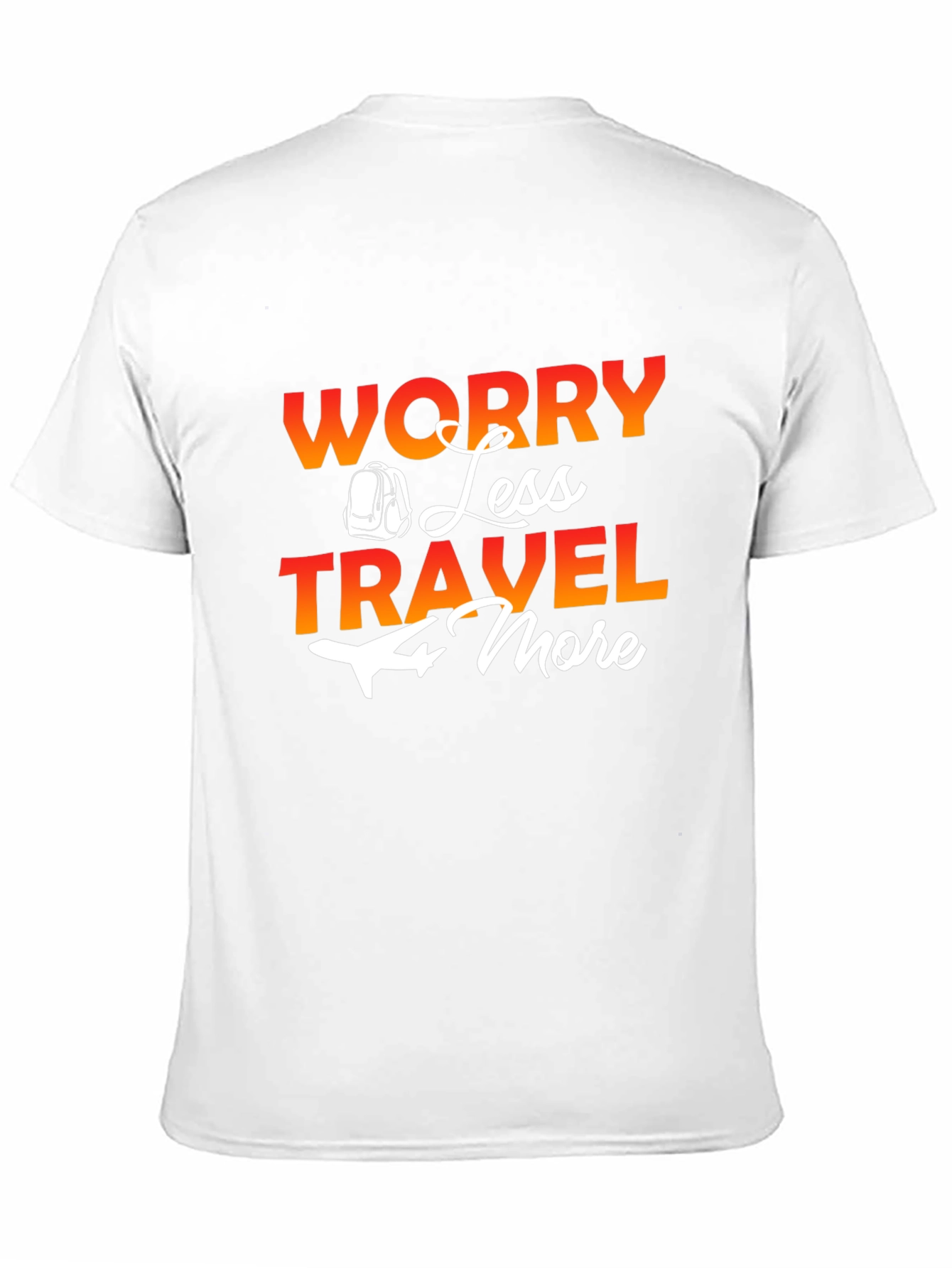 Worry Less Travel More Graphic Tee
