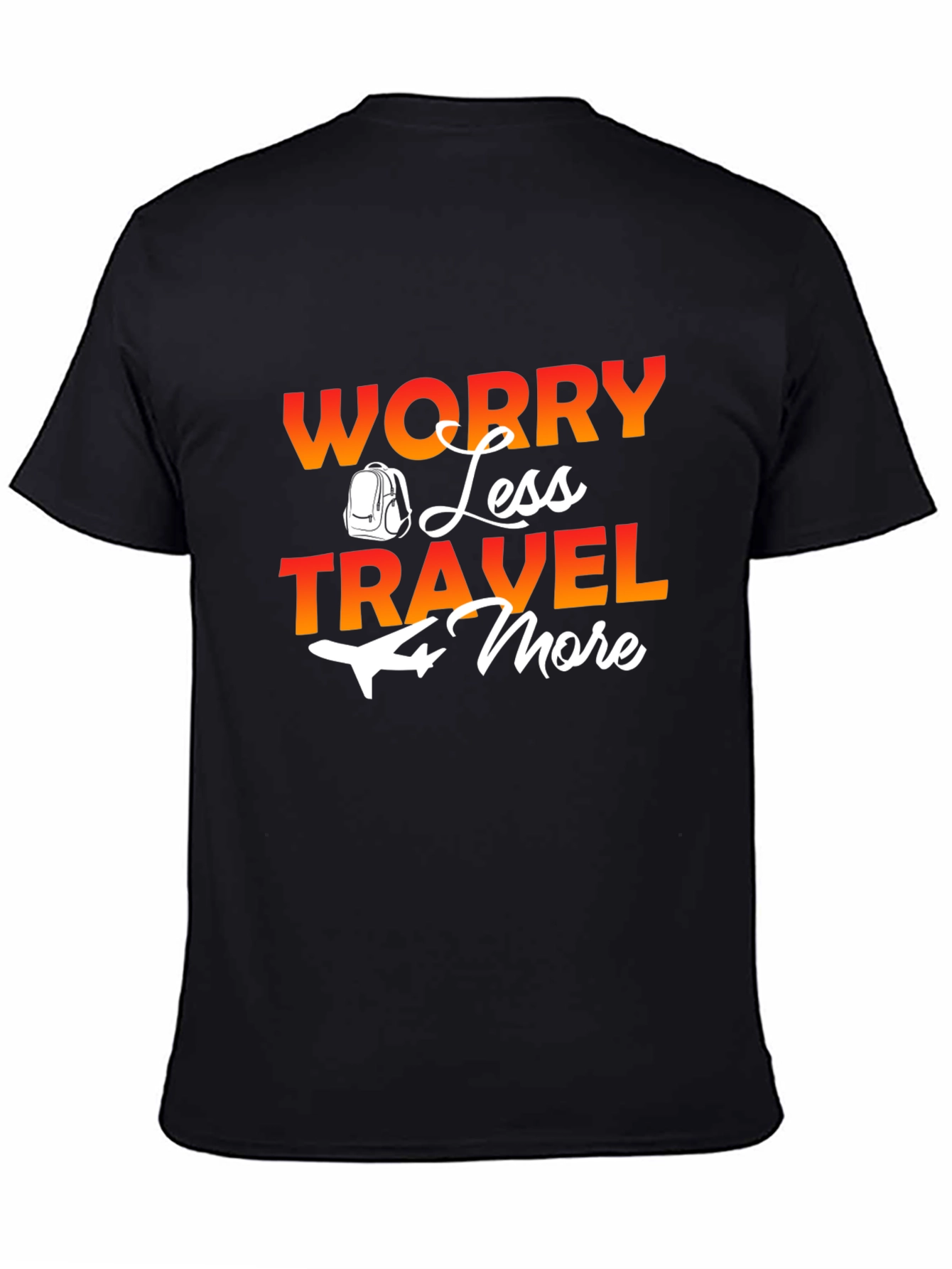 Worry Less Travel More Graphic Tee