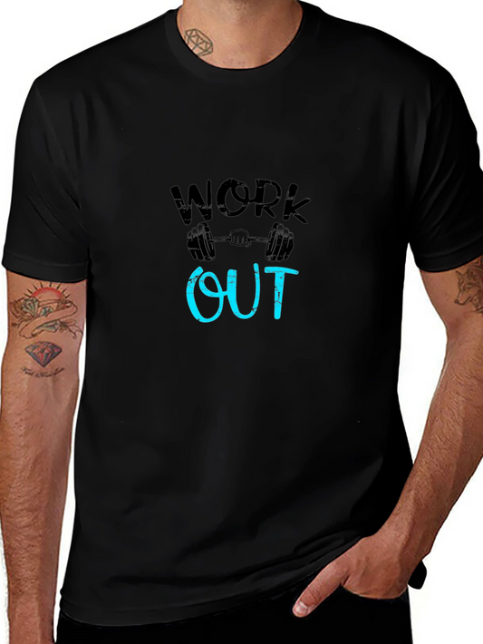 Work Out Graphic Tee