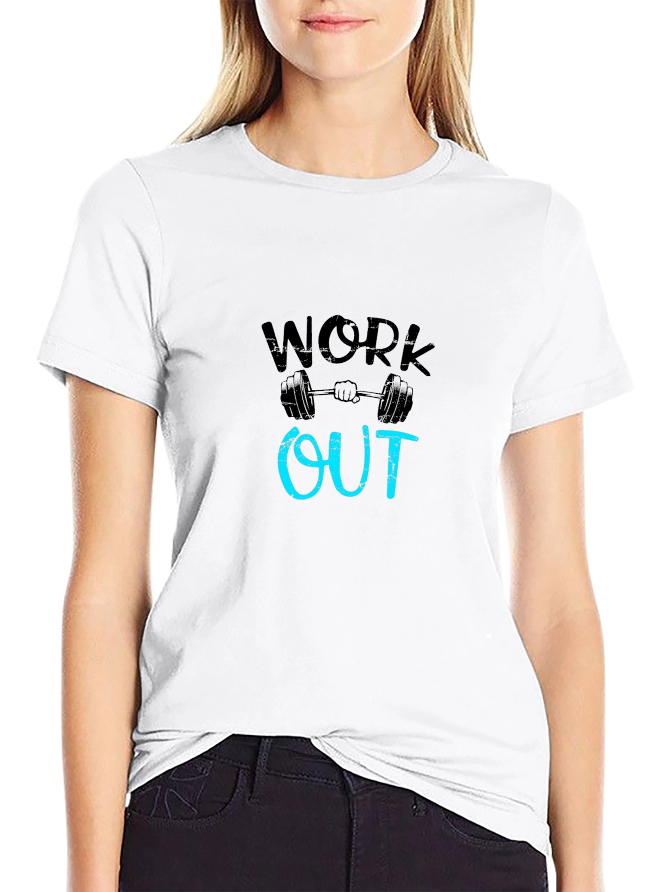 Work Out Graphic Tee
