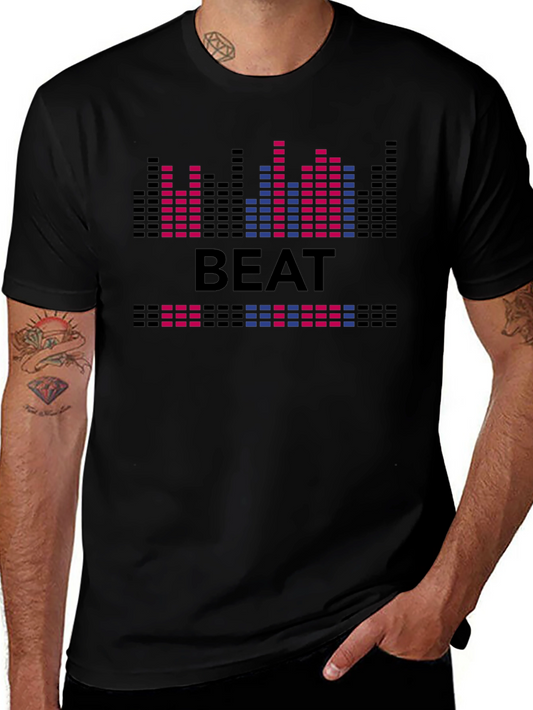 Beat Graphic Tee - Modern Music Lovers T-Shirt