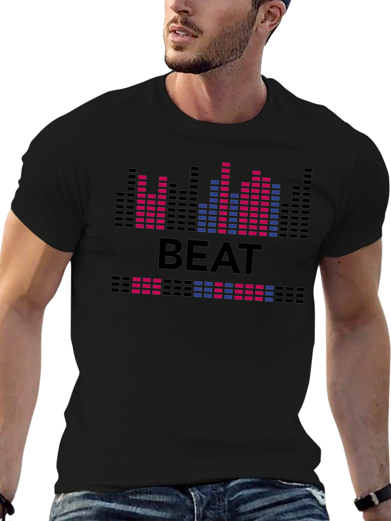 Beat Graphic Tee - Modern Music Lovers T-Shirt