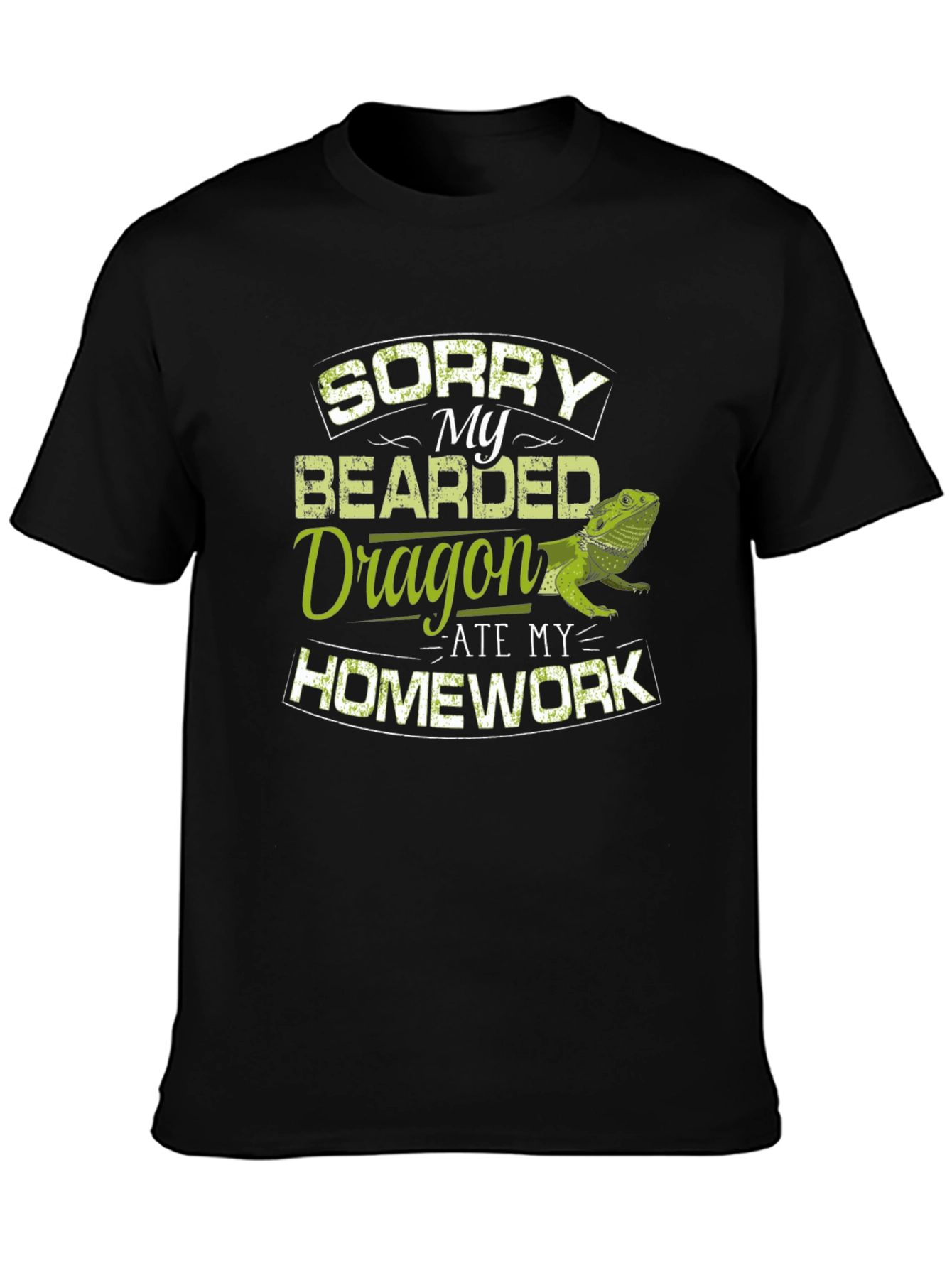 Bearded Dragon Homework T-Shirt