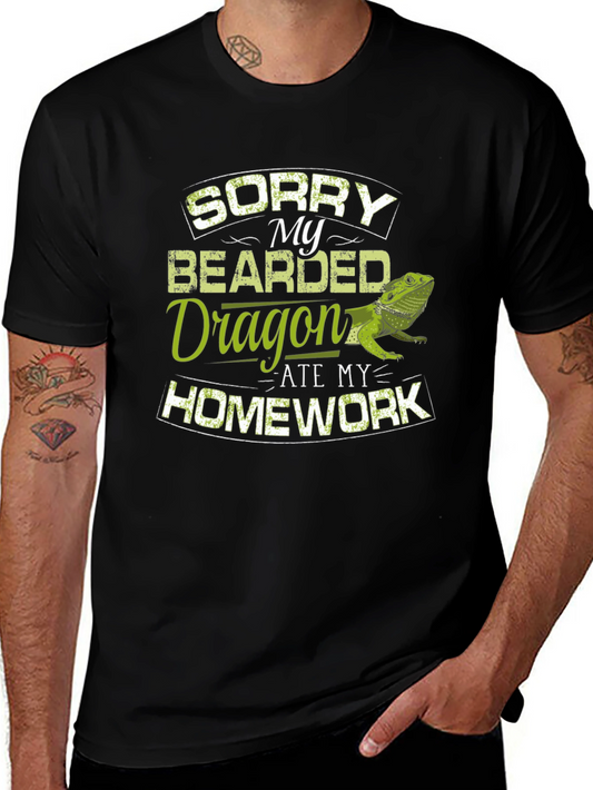 Bearded Dragon Homework T-Shirt
