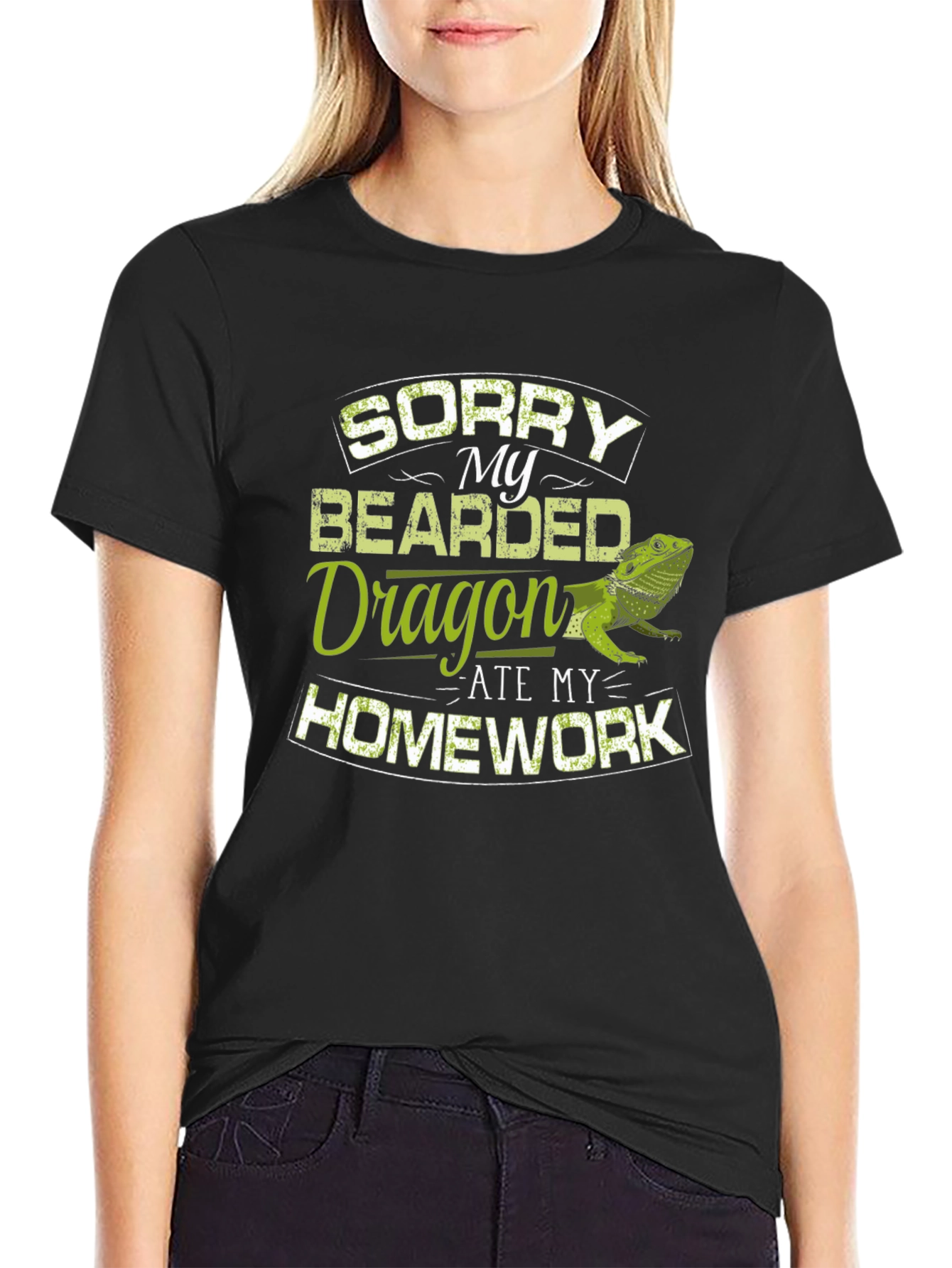 Bearded Dragon Homework T-Shirt