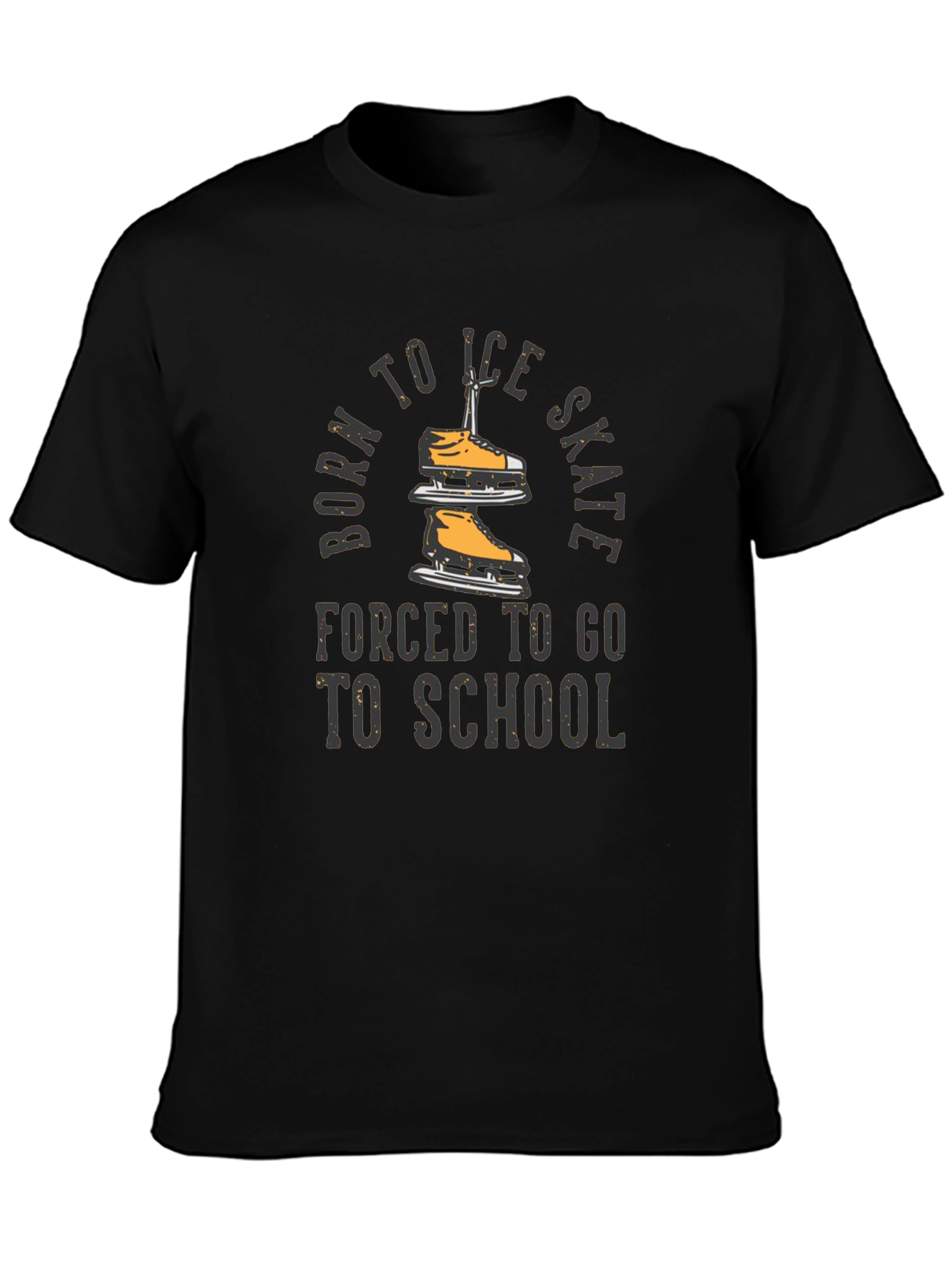 Born to Ice Skate Graphic T-Shirt