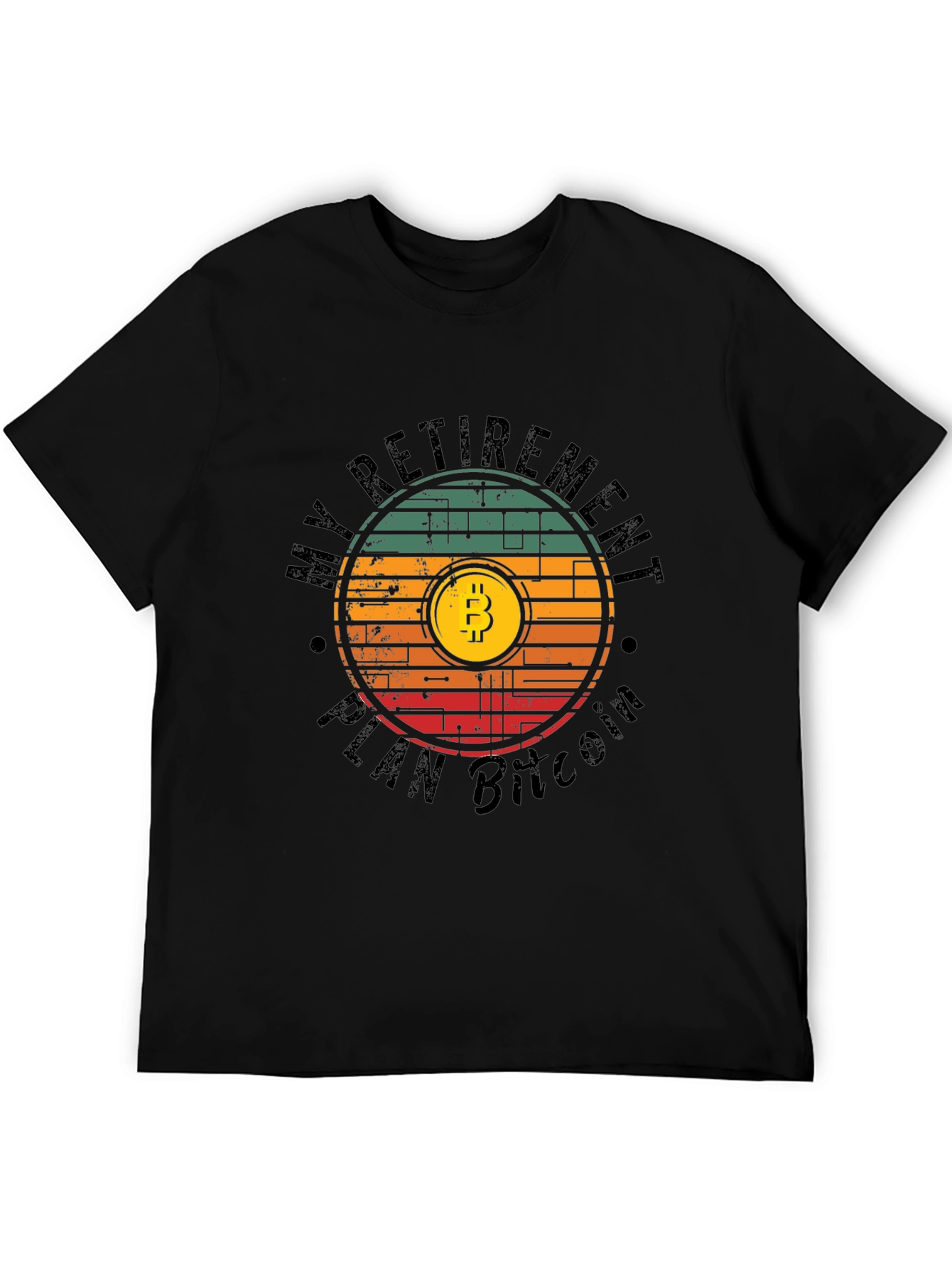 Bitcoin Retirement Plan Graphic Tee