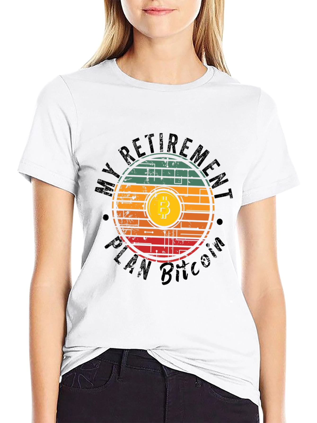 Bitcoin Retirement Plan Graphic Tee