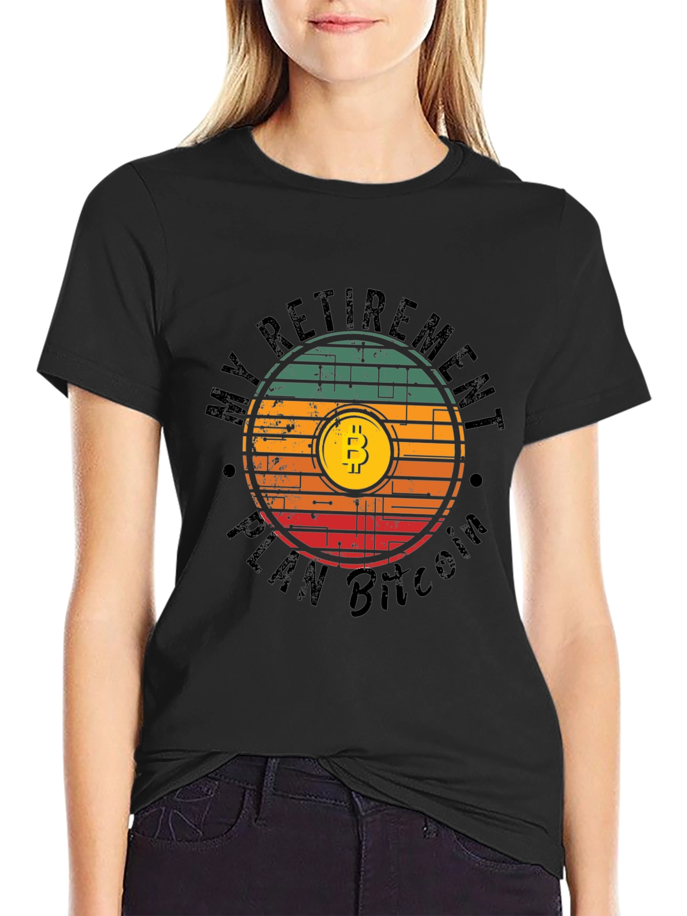 Bitcoin Retirement Plan Graphic Tee