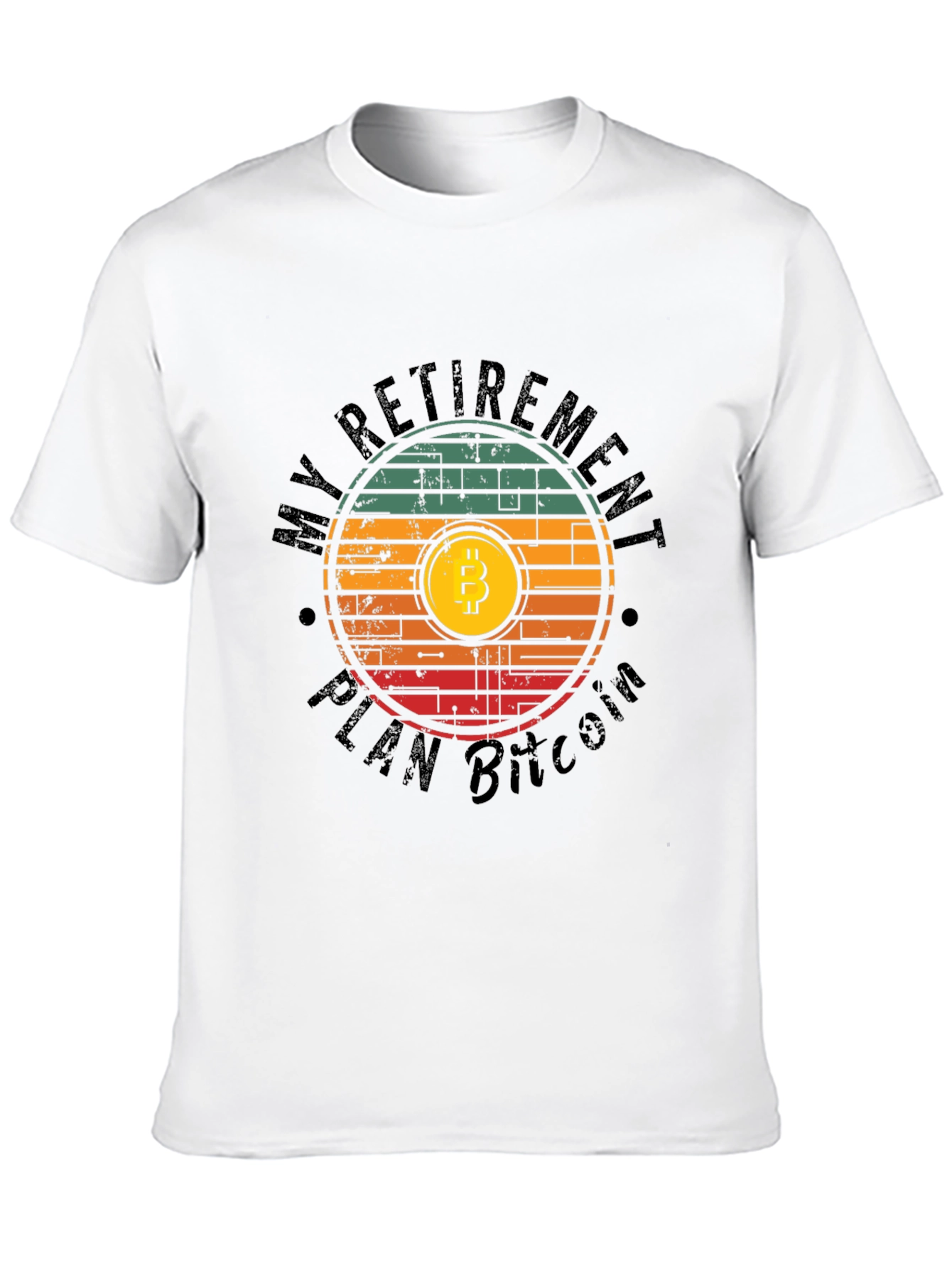 Bitcoin Retirement Plan Graphic Tee