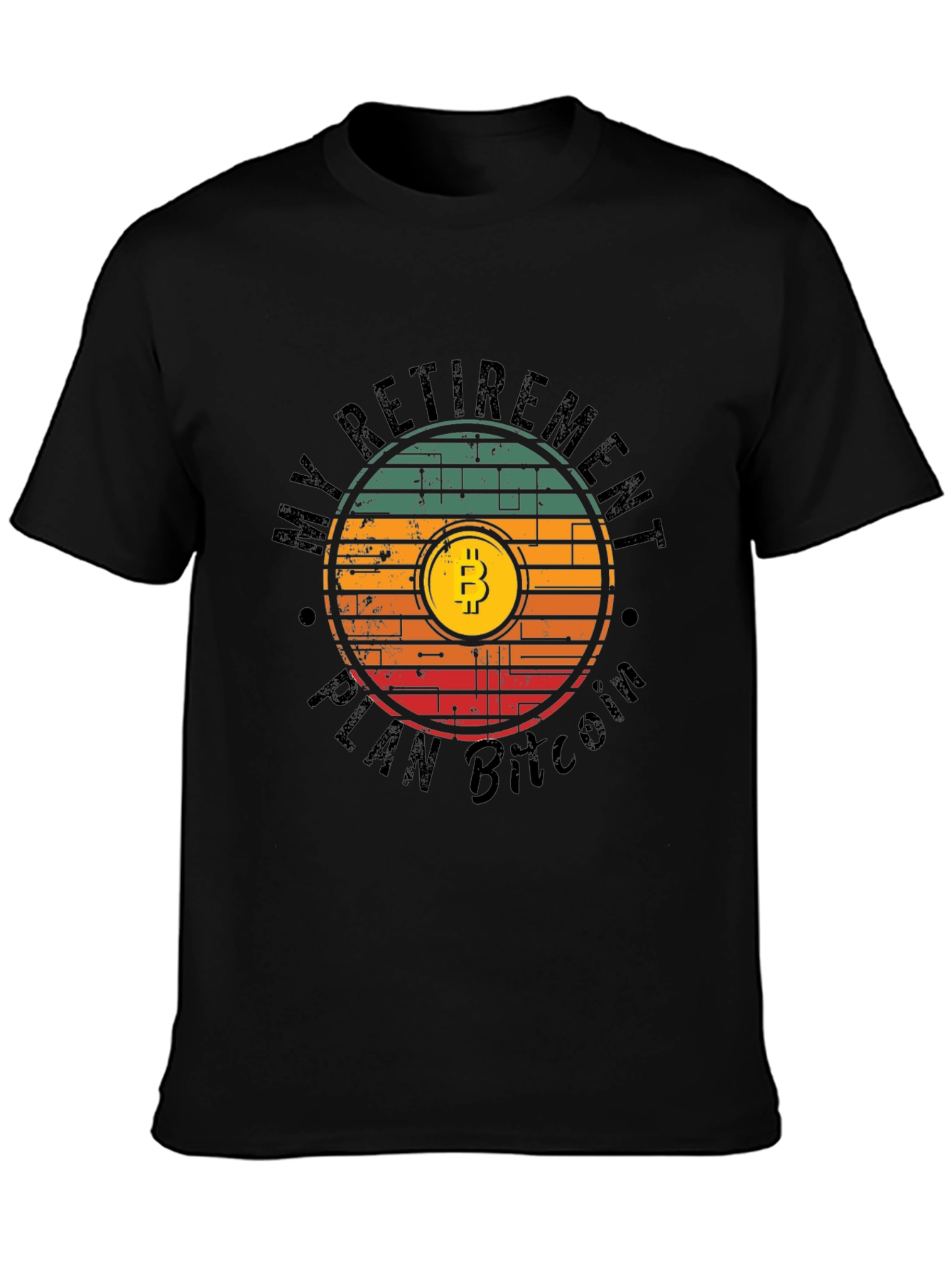 Bitcoin Retirement Plan Graphic Tee