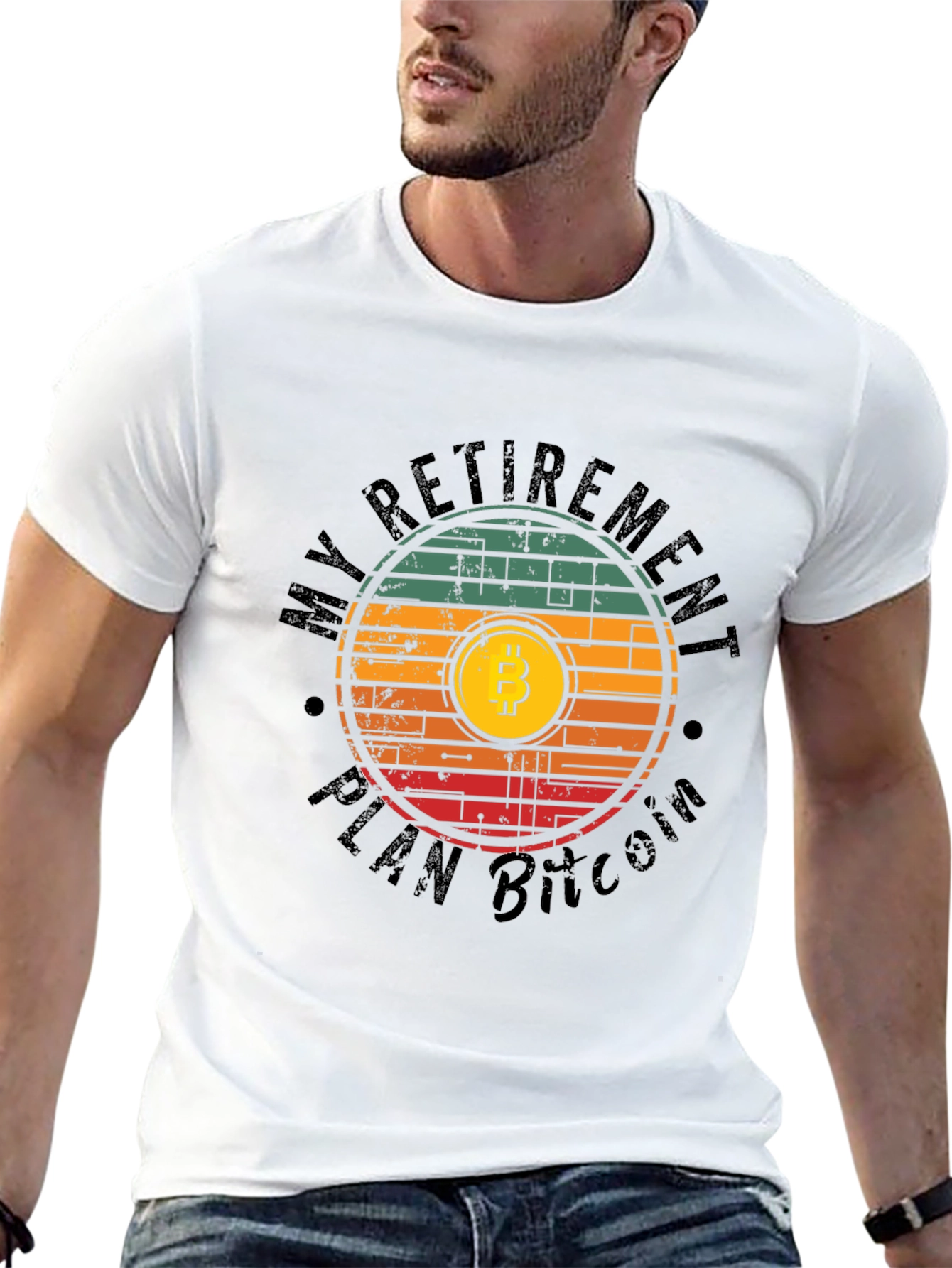 Bitcoin Retirement Plan Graphic Tee