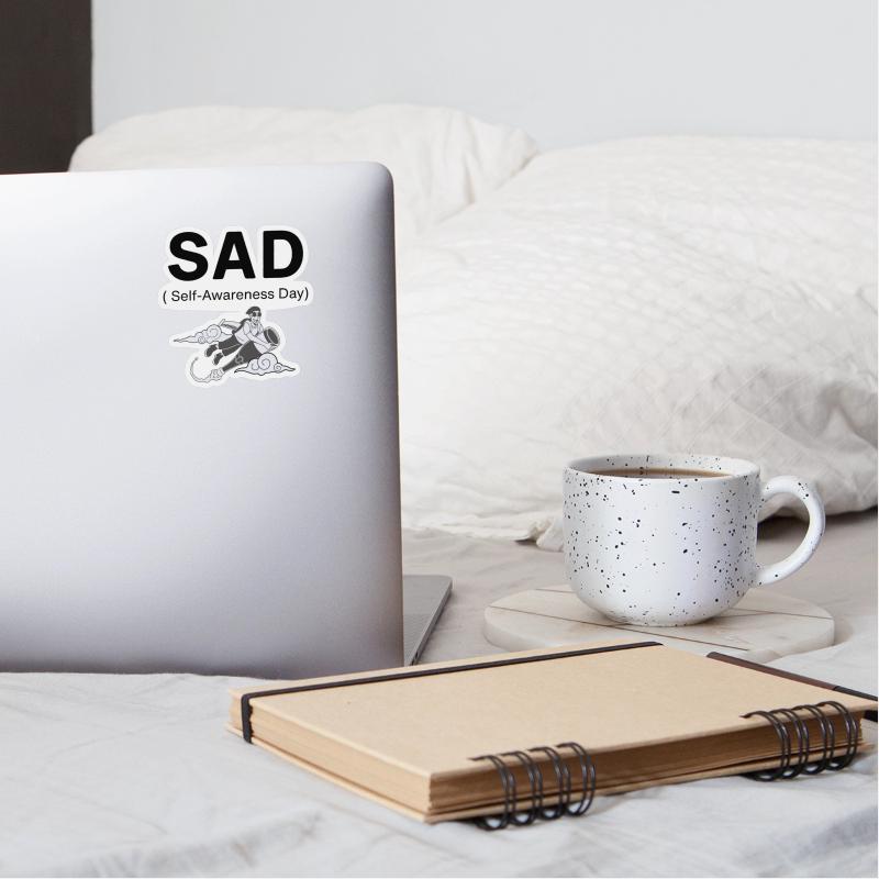 SAD – Self-Awareness Day Tee for Happy Lone Wolves