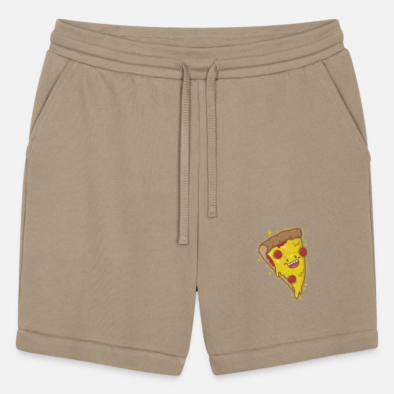 Salami Pizza is happy