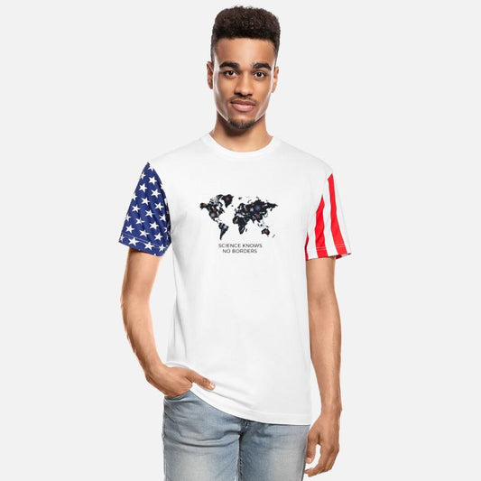 Science Knows No Borders Cool Science T-shirt