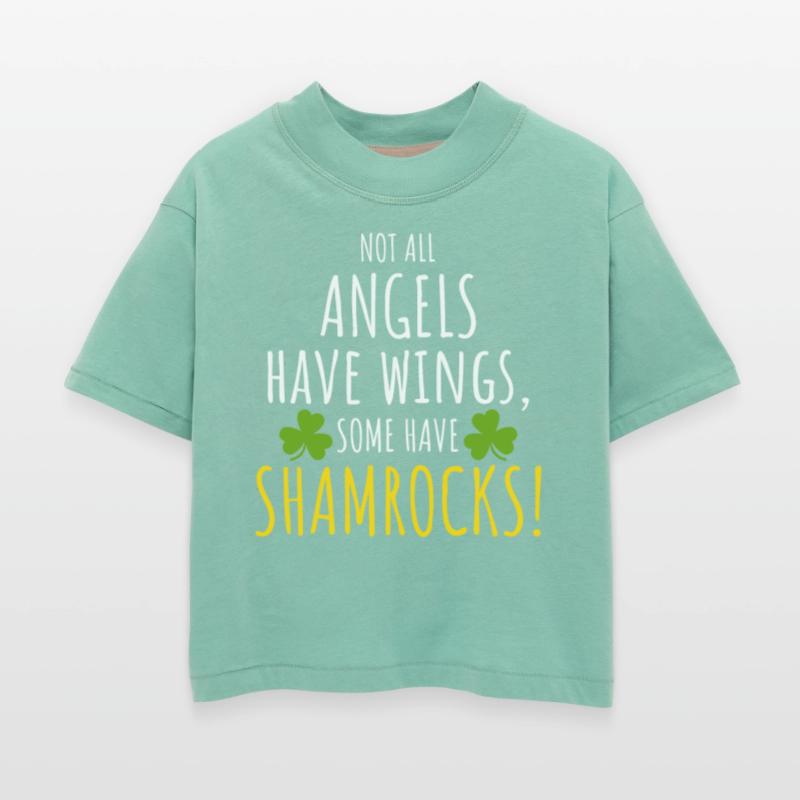 Shamrock Angels: Funny Irish Girl
