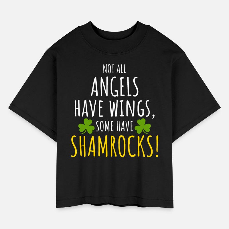 Shamrock Angels: Funny Irish Girl