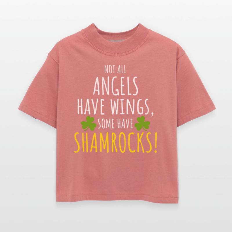 Shamrock Angels: Funny Irish Girl