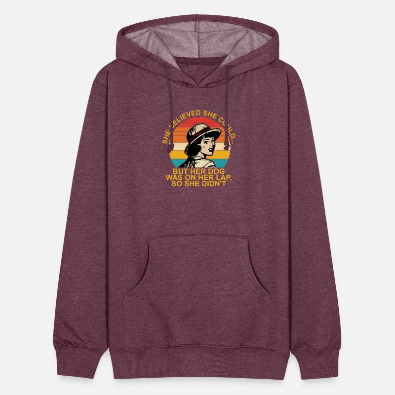 She Believed She Could... But Her Dog Was On Her