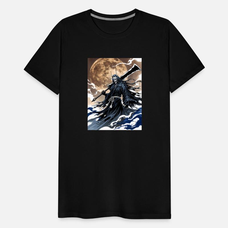 Shinigami Sumi-e Art