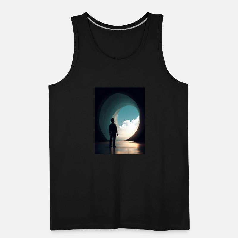 Silhouette Before Tunnel