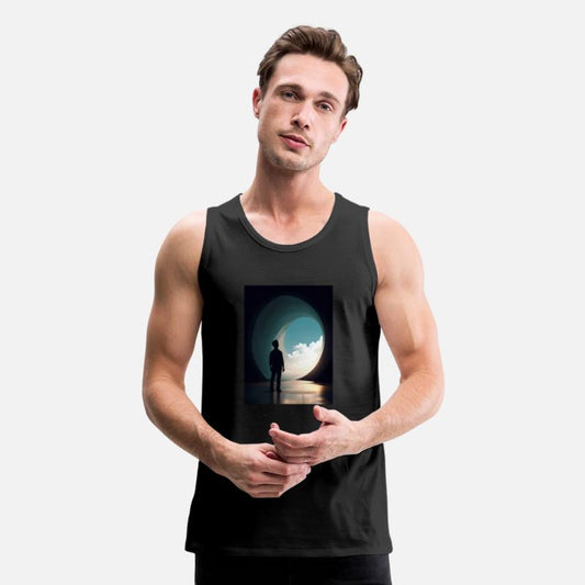 Silhouette Before Tunnel