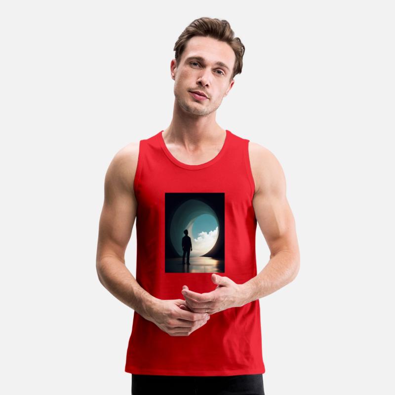 Silhouette Before Tunnel