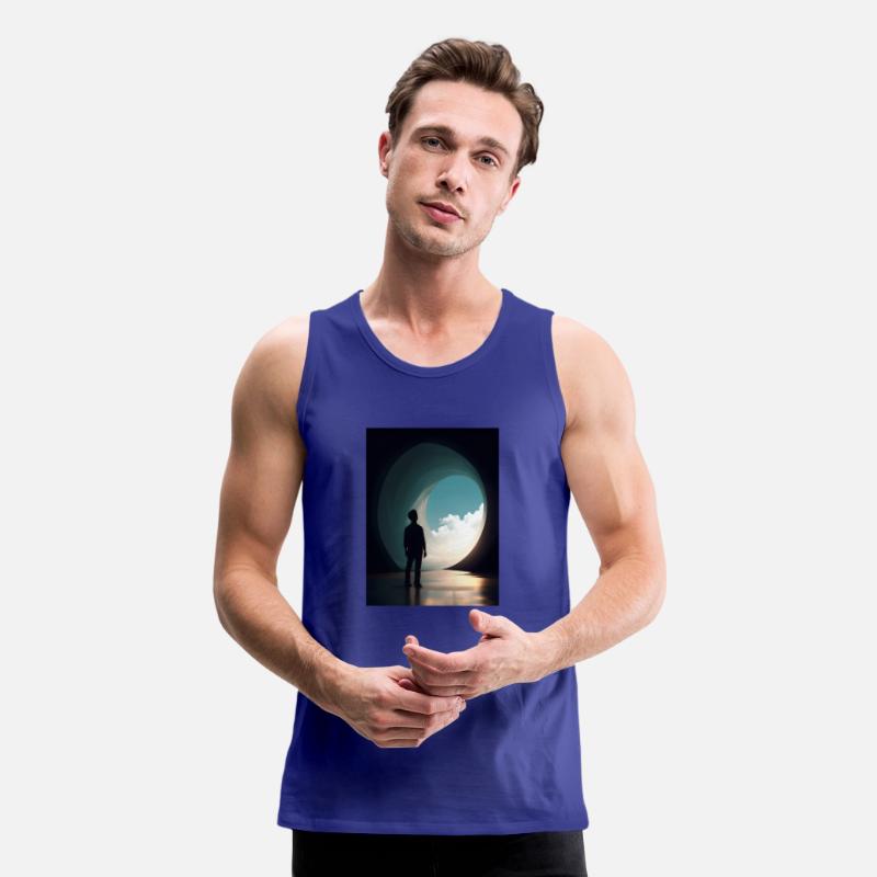 Silhouette Before Tunnel