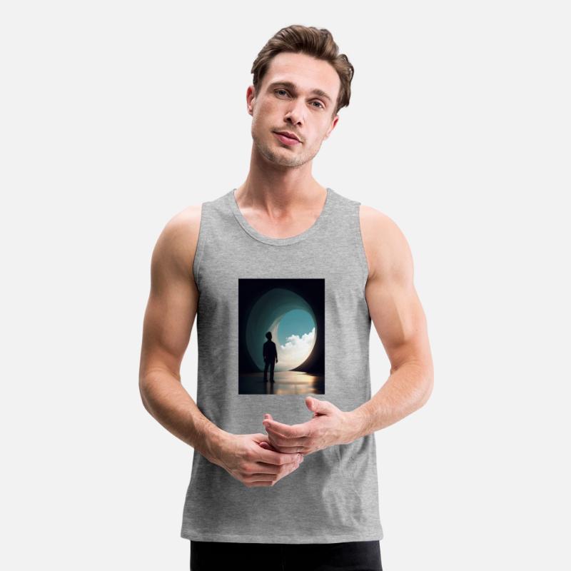 Silhouette Before Tunnel