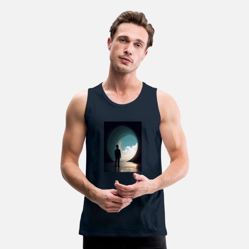 Silhouette Before Tunnel